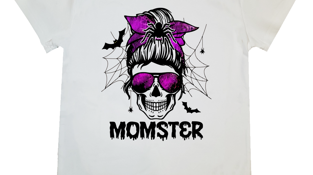 Introducing the Momster T-Shirt! The Perfect Halloween Shirt for You to Wear When Your Little Ones Dress Up