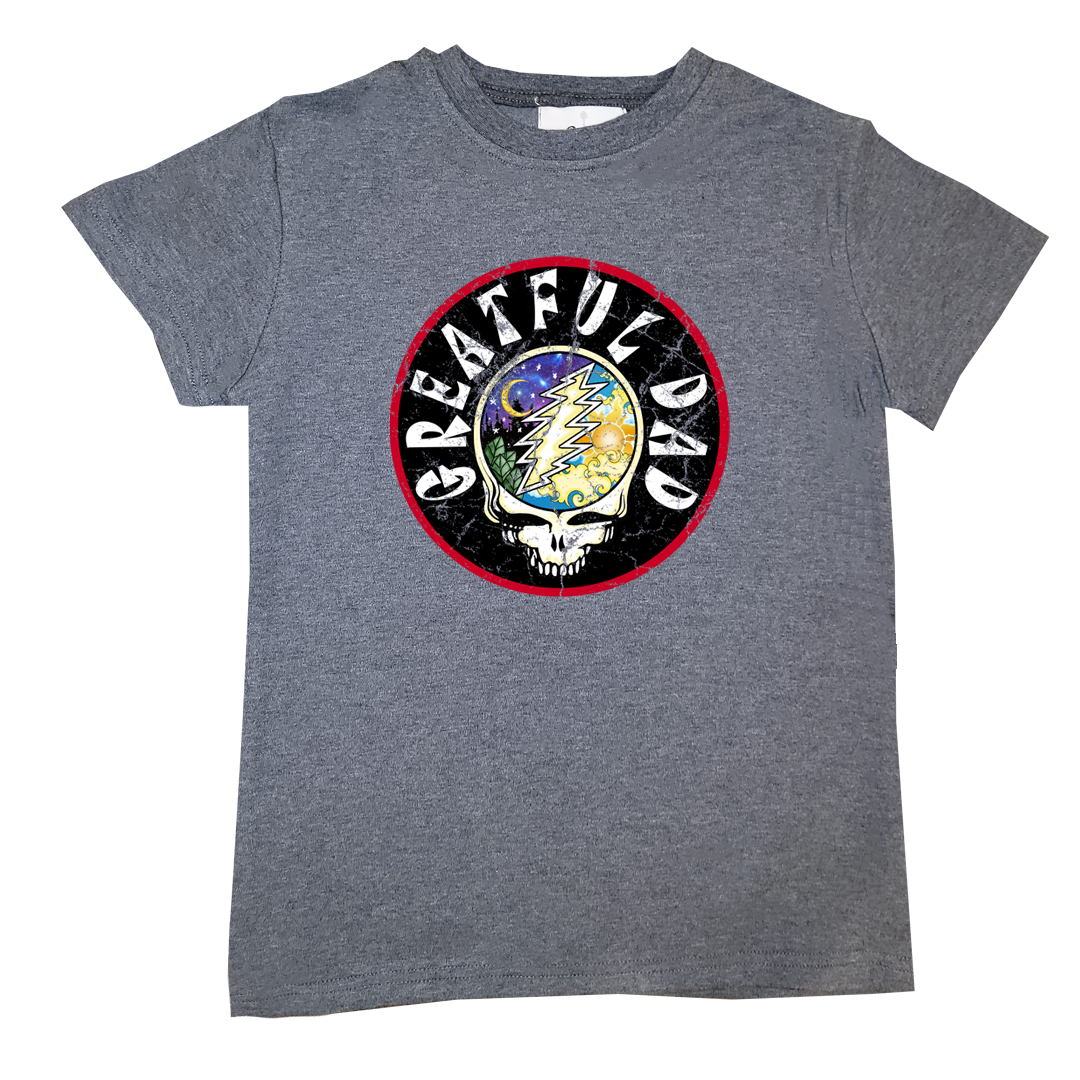 baby and me matching greatful dead grey rock shirt