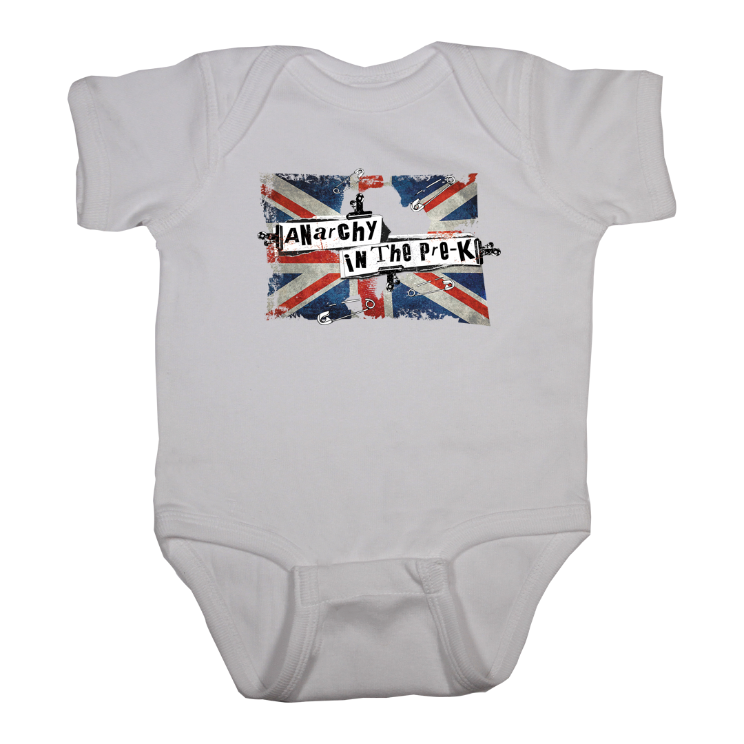 Baby Rock shirt - anarchy onesie sex pistol