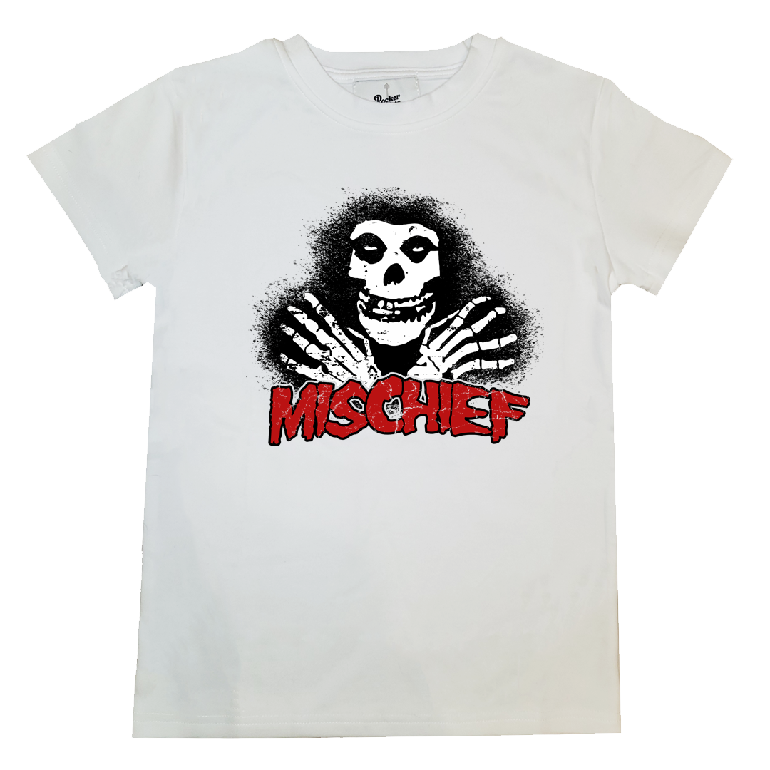 Kids Rock Shirt - Mischief White