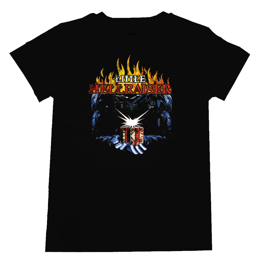 Baby Kid toddler little hellraiser shirt black