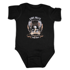 Baby kid rock onesie shirt baby black