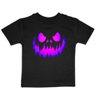Halloween shirt baby toddler kids jack o lantern black